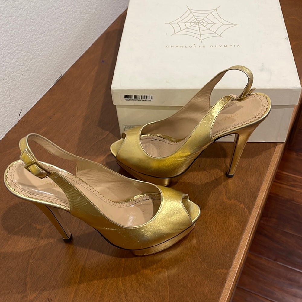 Charlotte Olympia ,GOLD 39